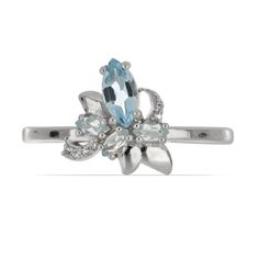 Кольцо из серебра р.20 Ювелирия T35175, топаз