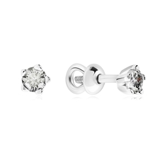 Серьги из серебра VALTERA 116996, фианит