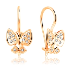 Серьги из серебра VALTERA 119016, фианит