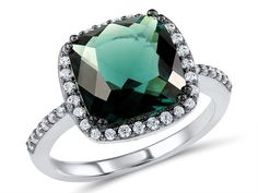 Кольцо из серебра р. 18,5 VALTERA 087560, топаз искусственный\фианит