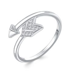 Кольцо из серебра р.18 Ювелирия 90-51-0316-00.16.5, фианит