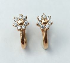 Серьги из серебра VALTERA 119145, фианит