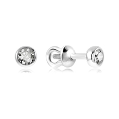 Серьги из серебра VALTERA 116936, фианит