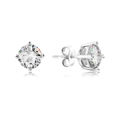 Серьги из серебра VALTERA 118326, фианит