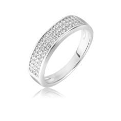 Кольцо из серебра р. 16 VALTERA 083203, фианит