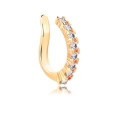 Моносерьга из серебра VALTERA 118540, фианит