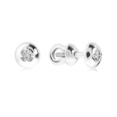 Серьги из серебра VALTERA 116990, фианит
