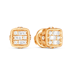 Серьги из серебра VALTERA 118990, фианит