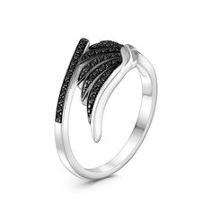 Кольцо из серебра р. 16,5 VALTERA 119378, шпинель