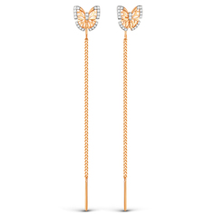 Серьги из серебра VALTERA 118951, фианит