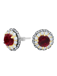 Серьги из серебра VALTERA 103713, фианит