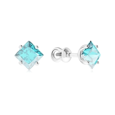 Серьги из серебра VALTERA 116950, фианит