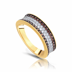 Кольцо из серебра р. 16,5 VALTERA 103619, фианит