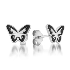 Серьги из серебра VALTERA 118879, эмаль