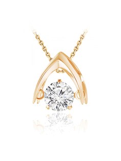 Бегунок из серебра VALTERA 118172, фианит