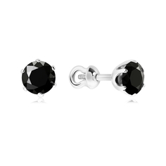 Серьги из серебра VALTERA 117004, фианит