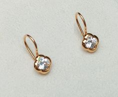 Серьги из серебра VALTERA 119212, фианит