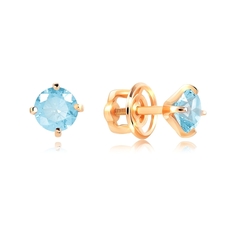 Серьги из серебра VALTERA 118361, топаз