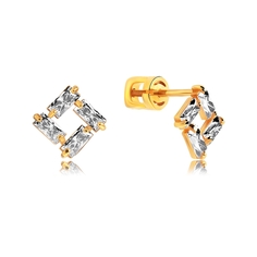 Серьги из серебра VALTERA 118806, фианит