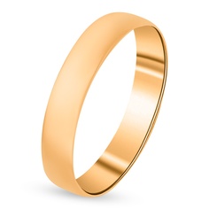 Кольцо обручальное из красного золота р. 16 585Gold 699000253