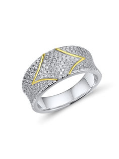 Кольцо из серебра р. 17,5 VALTERA 114917, фианит