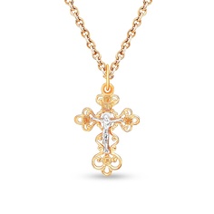 Подвеска из красного золота 585Gold 603005370
