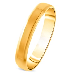 Кольцо обручальное из красного золота р. 18,5 585Gold 601006301
