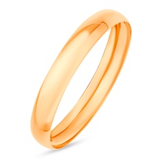 Кольцо обручальное из красного золота р. 15,5 585Gold 601006770