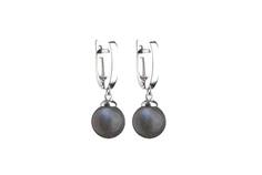 Серьги подвески из серебра Jewelland Harmony 454, лабрадор