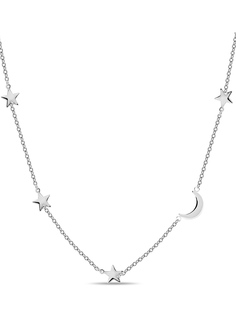 Ожерелье из серебра 45 см MIUZ Diamonds N2036-PR-2604