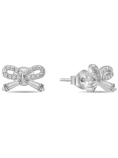 Серьги пусеты из серебра MIUZ Diamonds E2036-SL-420L, фианит