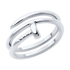 Кольцо из серебра р. 16,5 Diamant 94-110-02009-1