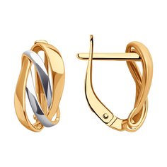 Серьги из красного золота SOKOLOV 0200107