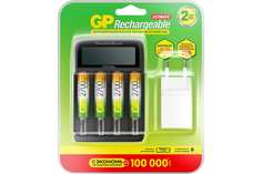 Зарядное устройство для аккумуляторных батареек GP GP270AAHC/MHSPBA-2CR4