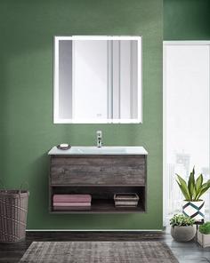 Тумба под раковину подвесная с ящиком 80x46x50 BelBagno Pino Pas-na KRAFT-800-1C-SO-PP
