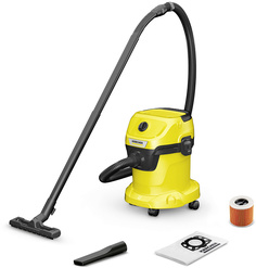 Хозяйственный пылесос Karcher WD 3 V-15/6/20 1.628-122.0 (Желтый)