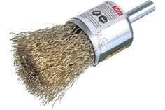 Кордщетка для дрели кисть 25мм витая латунь USP 1шт