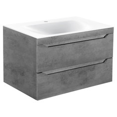 Тумба с раковиной Vincea Fine 800 Beton