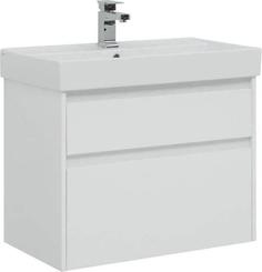 Тумба под раковину AQUANET Nova Lite 75 (2 ящик) Белый