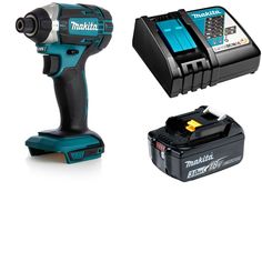 Ударный шуруповерт Makita DTD152RF аккумуляторный 165Нм 18В LXT Li-Ion 1x3Ач, з/у