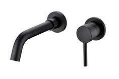 Смеситель встраиваемый для раковины Grocenberg GB511BM черный матовый