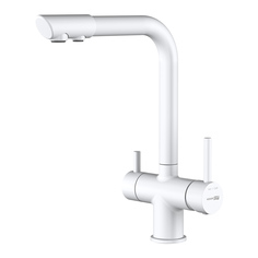 Смеситель для кухни WasserKRAFT белый матовый A8357