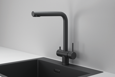 Смеситель для кухни Granula Kitchen Space KS-7011, черный матовый