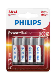Батарейка Philips LR6P4B/51 Power 4 шт