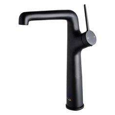 Смеситель для раковины Maxonor PURE LIFE GLAMOUR PL1194-7 Чёрный матовый