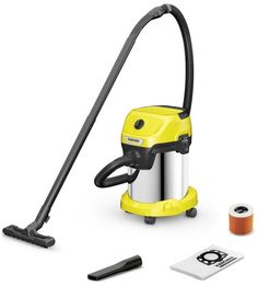 Строительный пылесос Karcher WD 3 S V-17/4/20 1.628-135.0 17 л, 1000 Вт