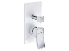 Смеситель для ванны и душа WasserKRAFT Aller 10641WHITE