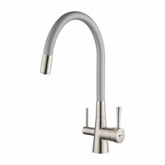 Смеситель Lemark Comfort LM3075BN-Silver для кухни с подключением к фильтру