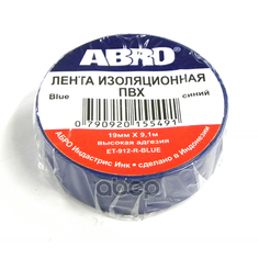 Изолента Синяя Abro 19х9.1 Витрина-030 ABRO ET912RBLUE