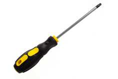 Отвертка TORX T27х125мм магнитная с противоскользящей ручкой (с держателем) ЭВРИКА